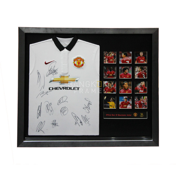 กรอบรูปเสื้อบอลโชว์ลายเซ็นนักเตะ